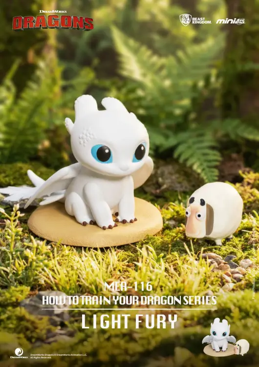 Beast Kingdom - HOW TO TRAIN YOUR DRAGON - 6 Figure set 8.9cm