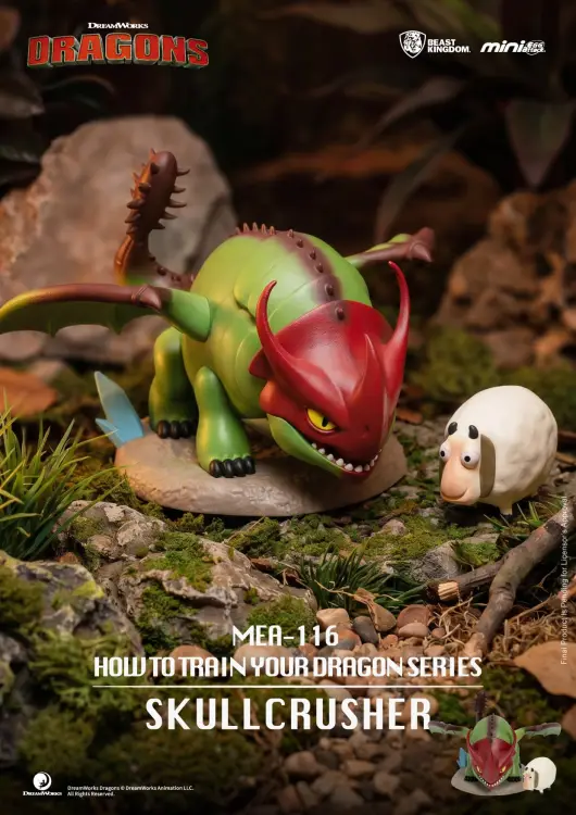 Beast Kingdom - HOW TO TRAIN YOUR DRAGON - 6 Figure set 8.9cm