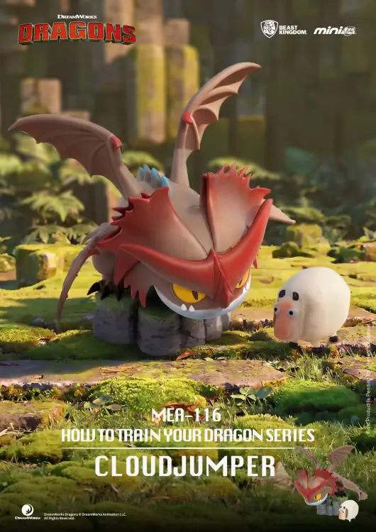 Beast Kingdom - HOW TO TRAIN YOUR DRAGON - 6 Figure set 8.9cm