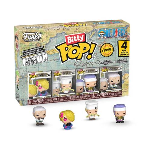 Funko Bitty POP - One Piece - Sanji 4pack