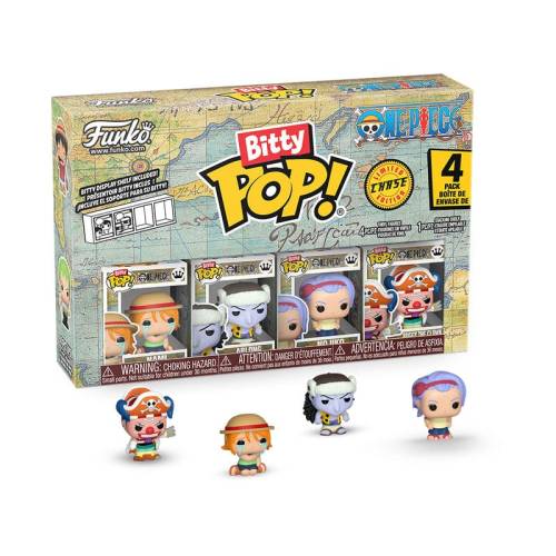 Funko Bitty POP - One Piece - Buggy - Nami - 4pack