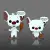 Funko pop! Cartoon Network - Pinky and the Brain (Glow) 2pack