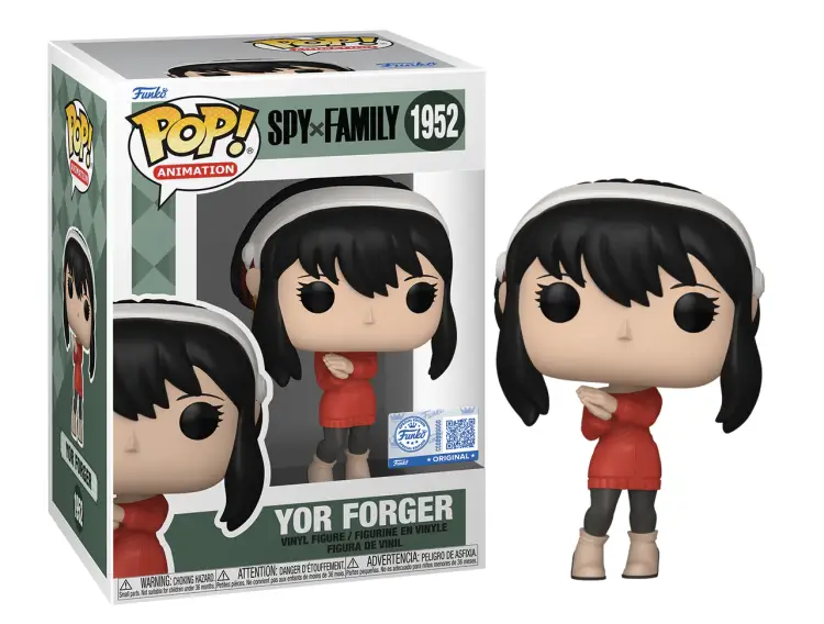 Funko - SPY X FAMILY - POP N° 1952 - Yor Forger With Chase (Red Sweater)
