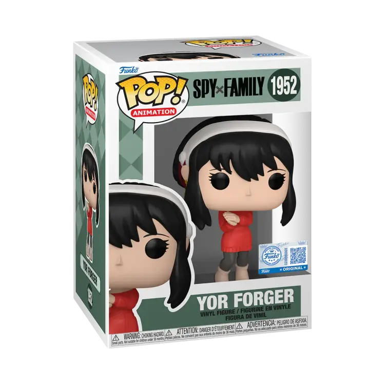Funko - SPY X FAMILY - POP N° 1952 - Yor Forger With Chase (Red Sweater)