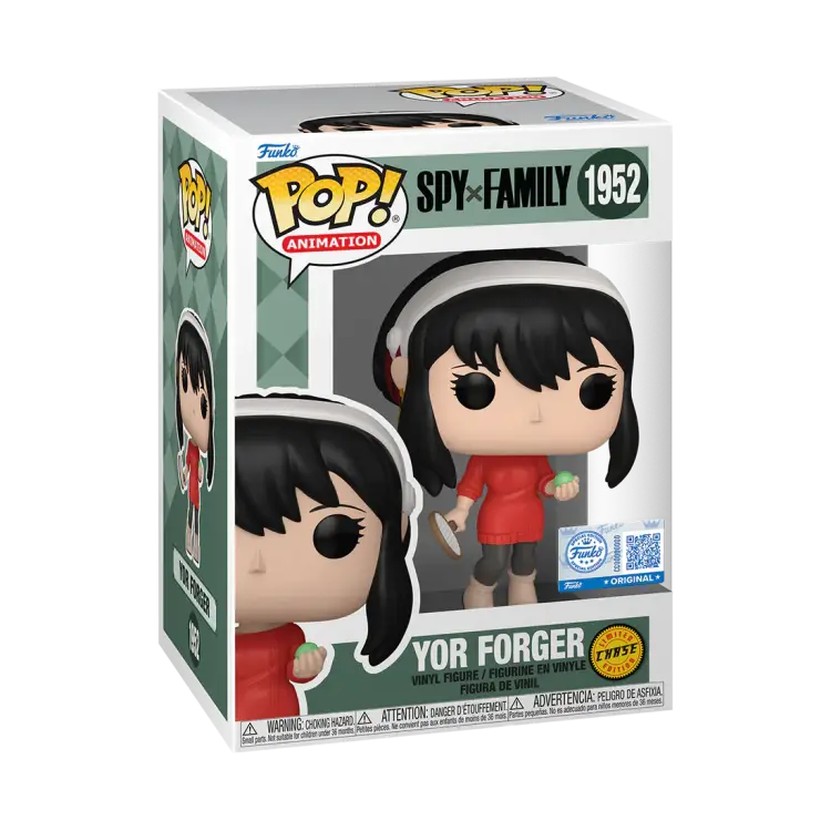 Funko - SPY X FAMILY - POP N° 1952 - Yor Forger With Chase (Red Sweater)
