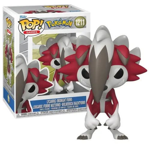 Funko POP! POKEMON Lycanroc Midnight