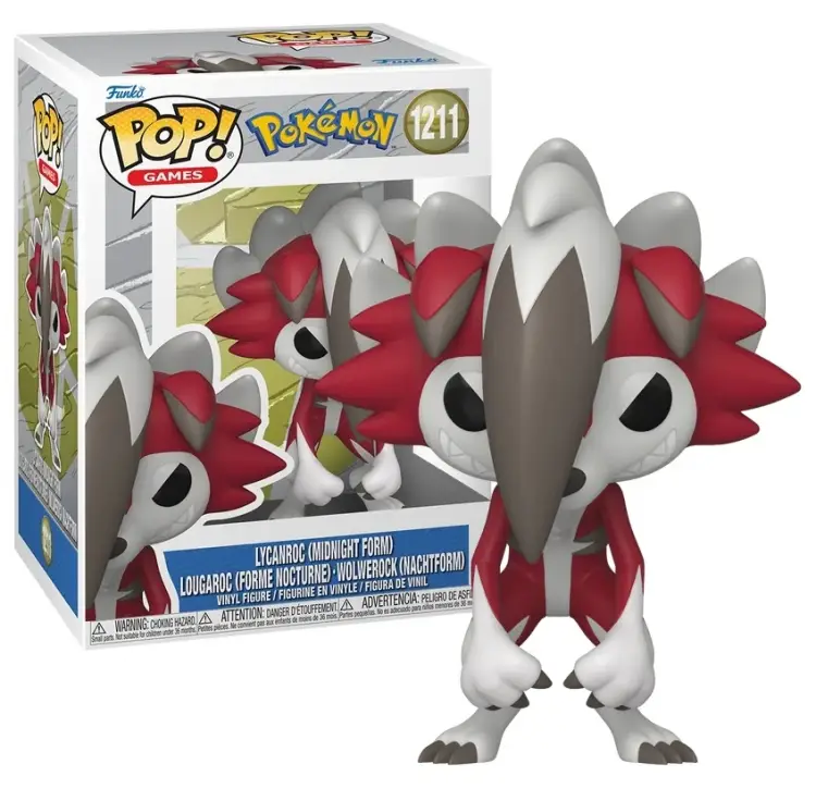 Funko POP! POKEMON Lycanroc Midnight