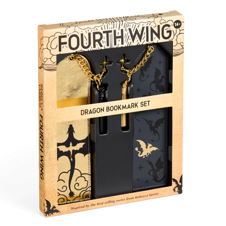Noble Collection - FOURTH WING - Set of Bookmarks