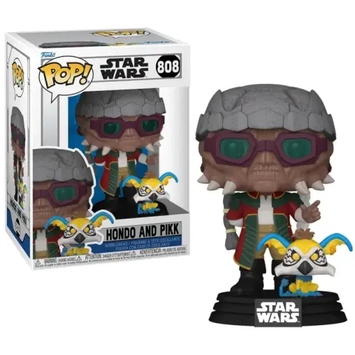 Funko POP! - Star Wars - CLONE WARS - Hondo & Pikk #808