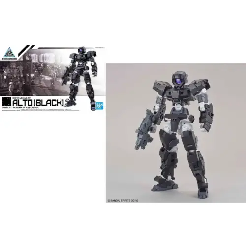 Model Figurki Gundam -30MM 1/144 eEXM-17 Alto Black