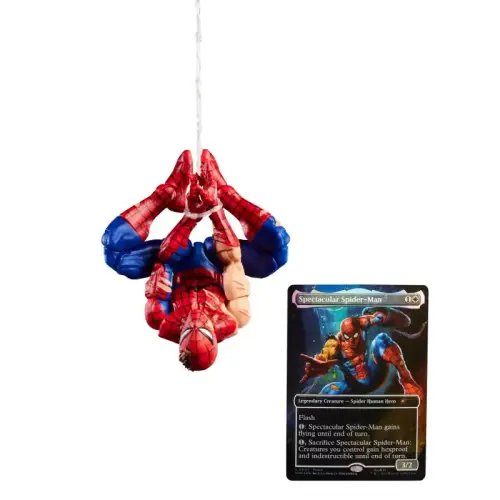 Marvel Legends - MAGIC THE GATHERING Damaged Spider-Man