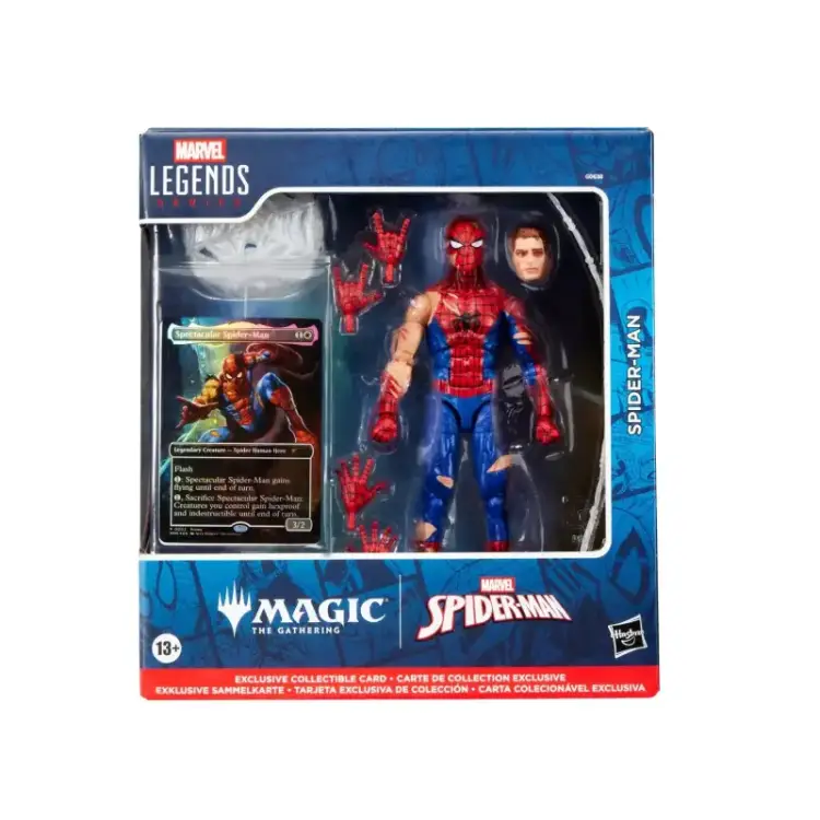 Marvel Legends - MAGIC THE GATHERING Damaged Spider-Man