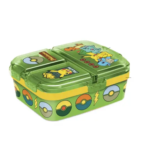 Lunch Box z przegródkami - Pokemon pojemnik na śniadanie