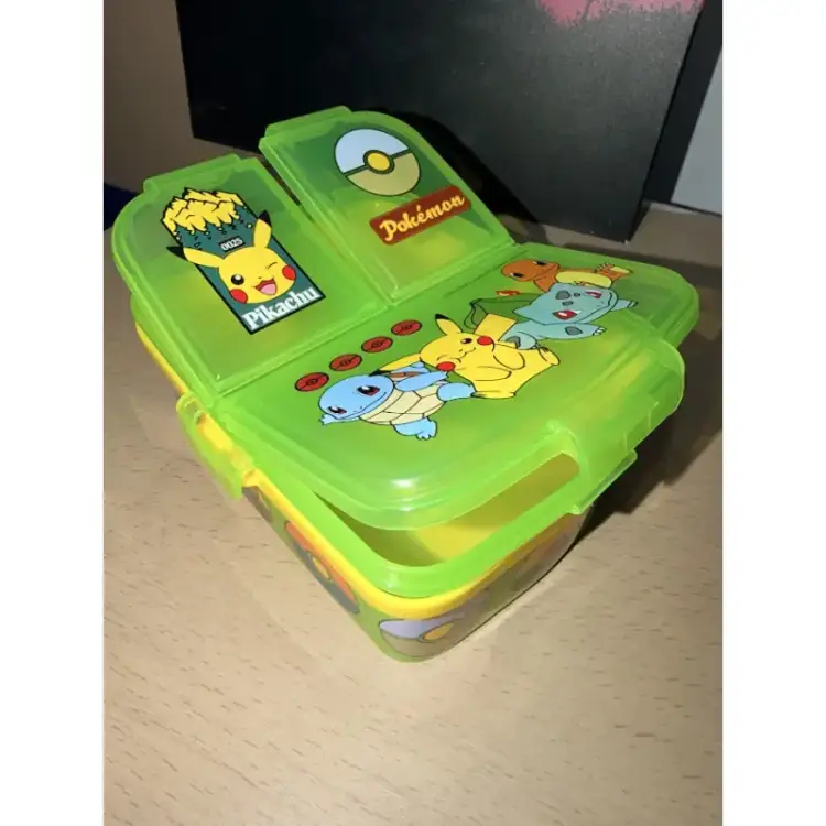 Lunch Box z przegródkami - Pokemon pojemnik na śniadanie