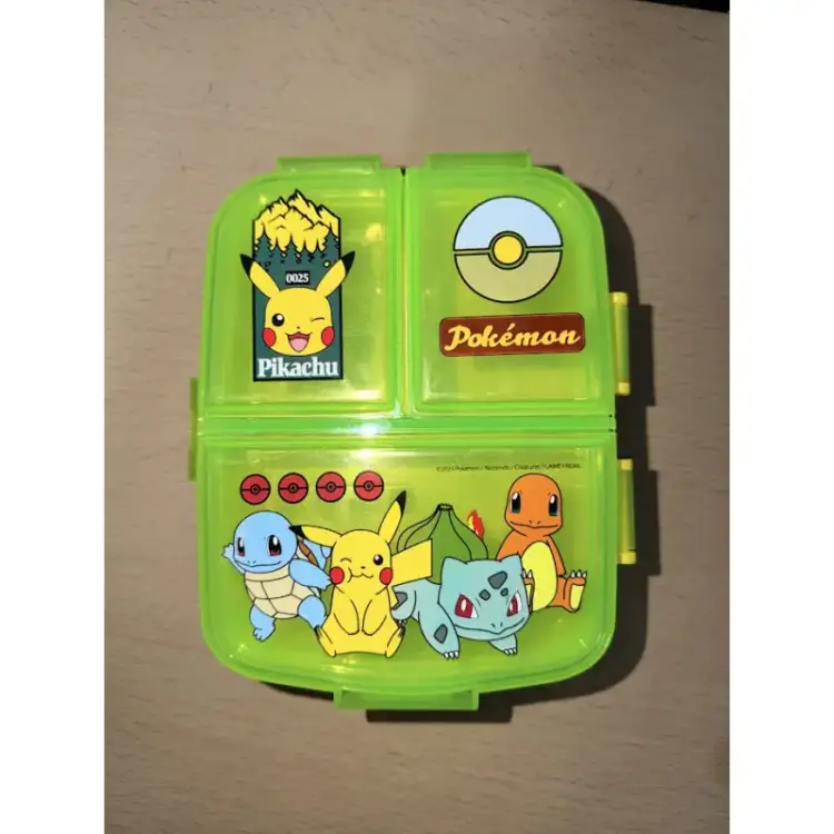 Lunch Box z przegródkami - Pokemon pojemnik na śniadanie