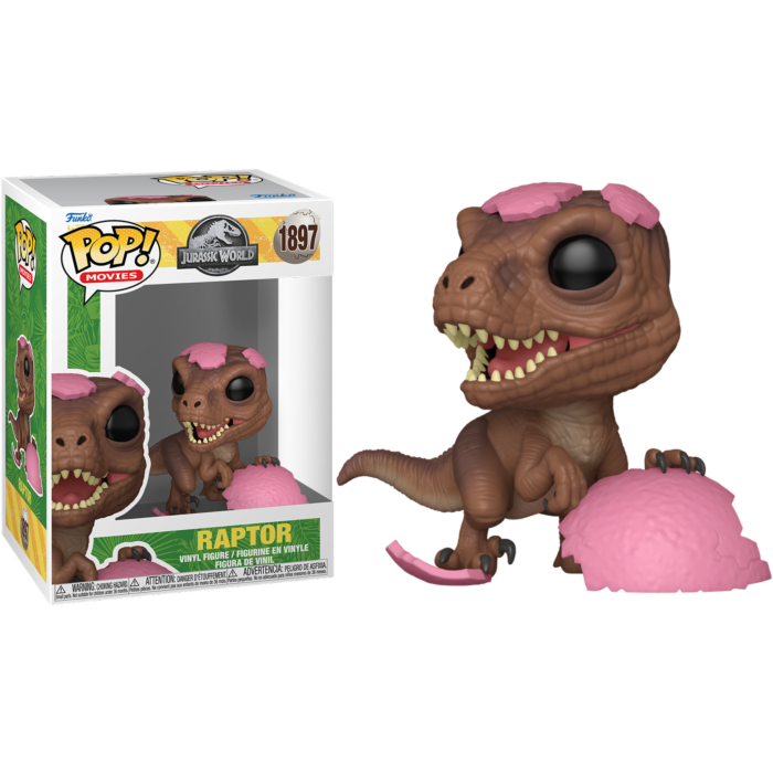 Funko POP! Jurassic Park SPRG - Raptor (Pink egg) #1897