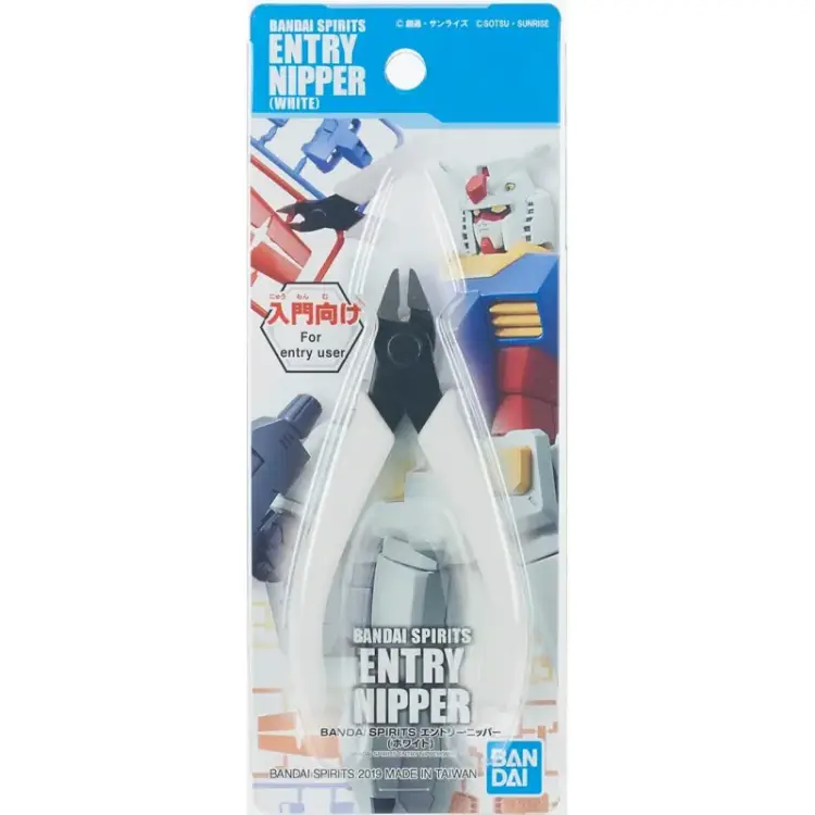Narzędzia Gundam - Tools - obcinak - wycinak Nipper Biały