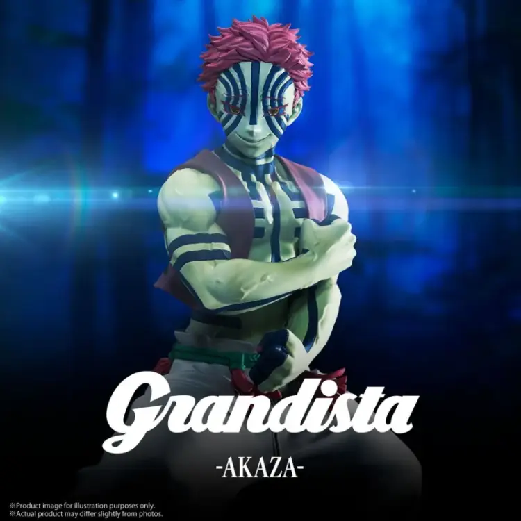 Banpresto - DEMON SLAYER -  Akaza - Grandista 22cm