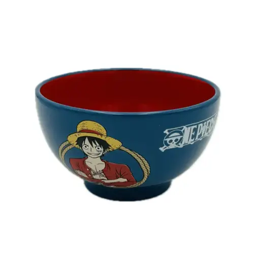 Ceramiczna Miska 600ml - ONE PIECE Luffy - Zoro, w pudełku na prezent