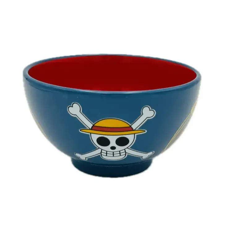 Ceramiczna Miska 600ml - ONE PIECE Luffy - Zoro, w pudełku na prezent