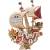 Drewniany Model do składania One Piece: housand Sunny - Wood 13.2x6.4x14.5cm