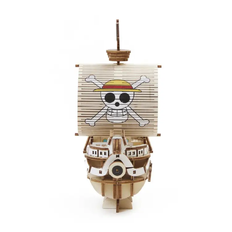 Drewniany Model do składania One Piece: Going Merry - 14x6.1x13.5cm