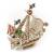 Drewniany Model do składania One Piece: Going Merry - 14x6.1x13.5cm