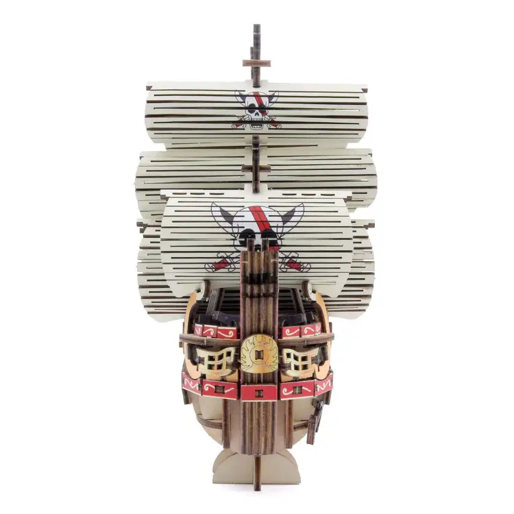 Drewniany Model do składania One Piece: Red Force - 14x7.1x13.7cm