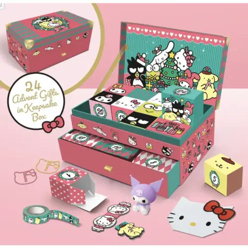 Kalendarz Adwentowy 2025 - Hello Kitty 24 dni
