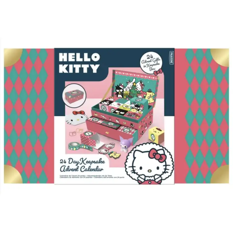 Kalendarz Adwentowy 2025 - Hello Kitty 24 dni