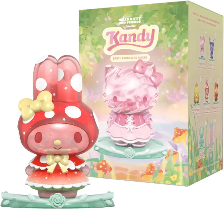 Mighty Jaxx - SANRIO - Kandy Earth Explorer Series - Display 6 Fig.