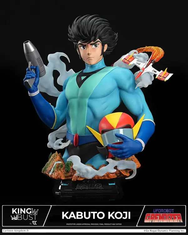Cartoon Kingdom - GRENDIZER - Kabuto Koji - King Bust 1/4 23cm
