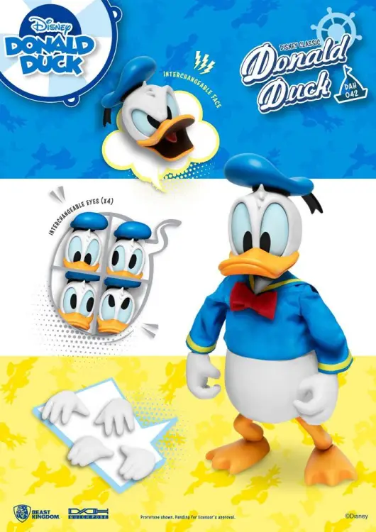 Beast Kingdom - DISNEY CLASSICS - Donal Duck - Figure Dynamic Action Heroes 1/9 16cm