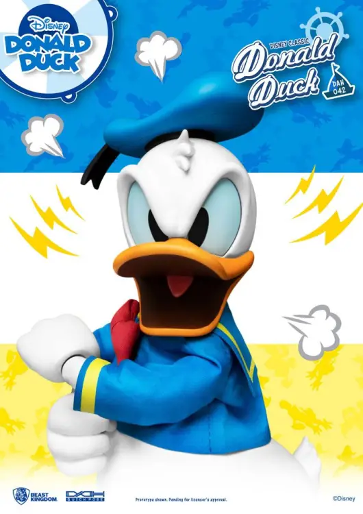 Beast Kingdom - DISNEY CLASSICS - Donal Duck - Figure Dynamic Action Heroes 1/9 16cm