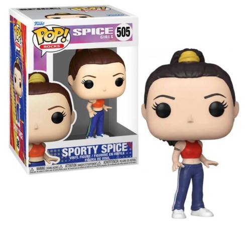 Funko - SPICE GIRLS - POP Rocks N° 505 - Sporty (Wannabe)