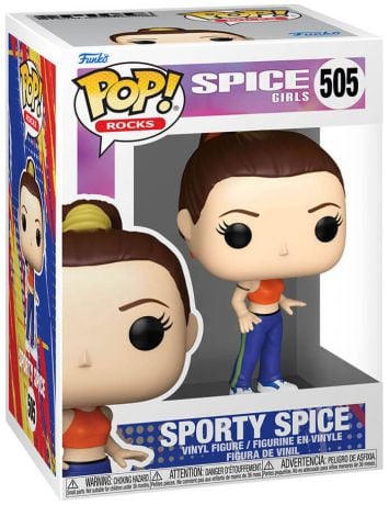 Funko - SPICE GIRLS - POP Rocks N° 505 - Sporty (Wannabe)