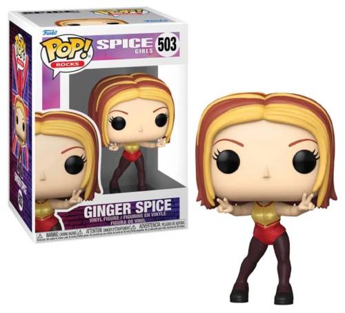Funko - SPICE GIRLS - POP Rocks N° 503 - Ginger (Wannabe)