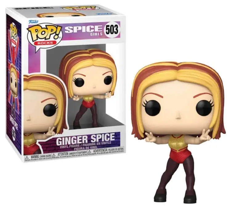 Funko - SPICE GIRLS - POP Rocks N° 503 - Ginger (Wannabe)