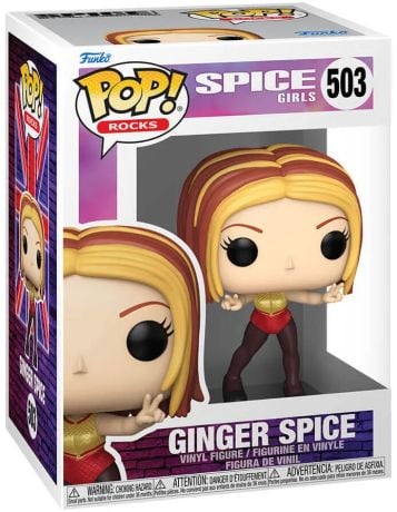 Funko - SPICE GIRLS - POP Rocks N° 503 - Ginger (Wannabe)