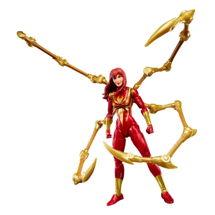 Marvel Legends - MAGIC THE GATHERING Mary Jane Watson (Iron Spider) (plus Exclusive Foil Card) 15 cm
