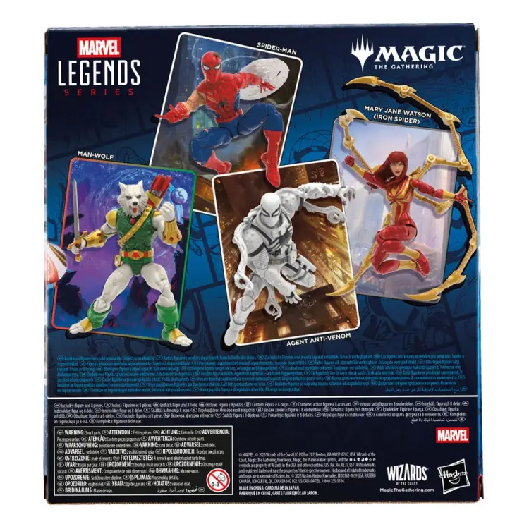 Marvel Legends - MAGIC THE GATHERING Mary Jane Watson (Iron Spider) (plus Exclusive Foil Card) 15 cm
