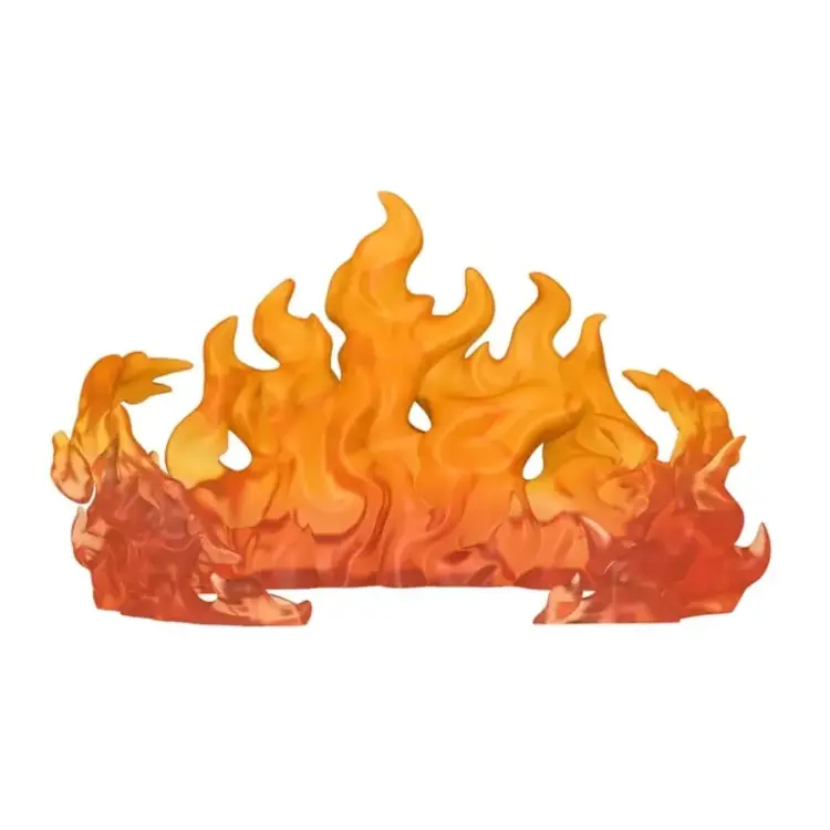 Zestaw POP! Elements – Fire (3-pack). Półprzezroczyste czerwone płomienie do ustawienia wokół Twojej figurki POP! Nadają scenie ognia i dramatyzmu. Idealny dodatek do ekspozycji kolekcji.