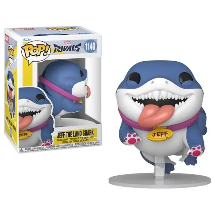Funko POP! Marvel Rivals - Jeff the land shark - #1140