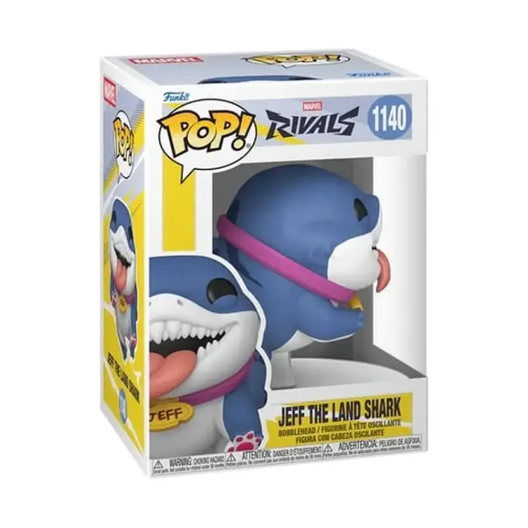 Funko POP! Marvel Rivals - Jeff the land shark - #1140