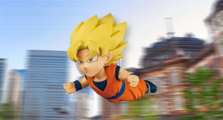 MegaHouse - Dragon Ball - Losowa figurka z przyzssawką do szyby