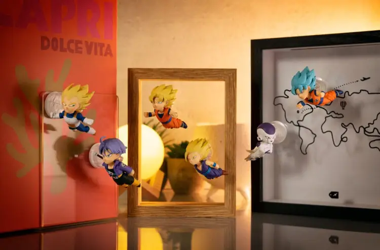 MegaHouse - Dragon Ball - Losowa figurka z przyzssawką do szyby