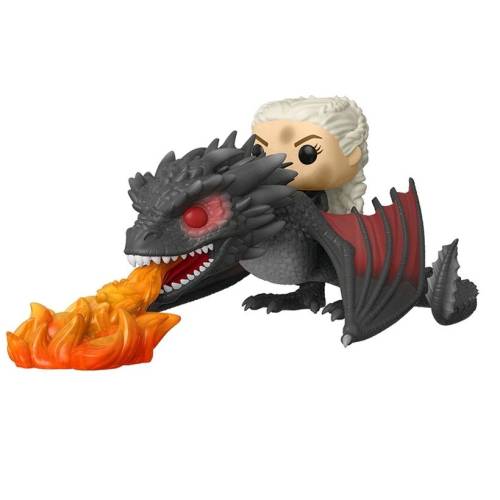 Funko POP! - Game of Thrones Daenerys ON Fiery Drogon #68