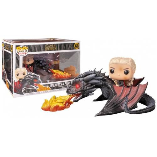 Funko POP! - Game of Thrones Daenerys ON Fiery Drogon #68