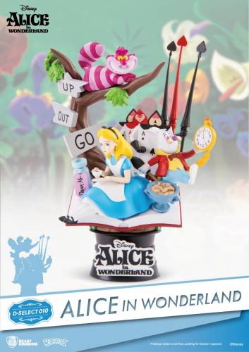 ALICE - D-Select - Diorama Alicja w Krainie Czarów - 18 cm