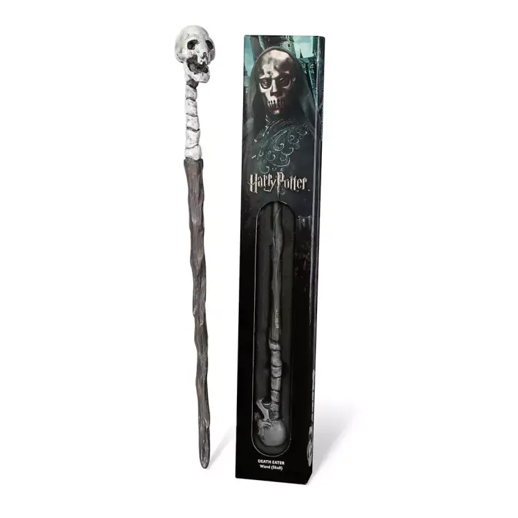 Noble Collection - HARRY POTTER - Wand - Death Eater "Skull" (Blister)